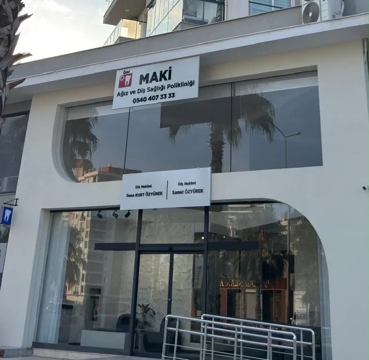 Özel Maki Ağız ve Diş Sağlığı Polikliniği Mersin Yenişehir dış cephesi
